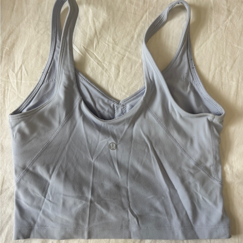 lululemon athletica Women's Soft Gray Sports Bra